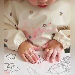 NWT Lalo Paw Patrol Smock Bib Art Smock